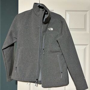 The North Face Gray Women’s Softshell Jacket with Zipper Pockets